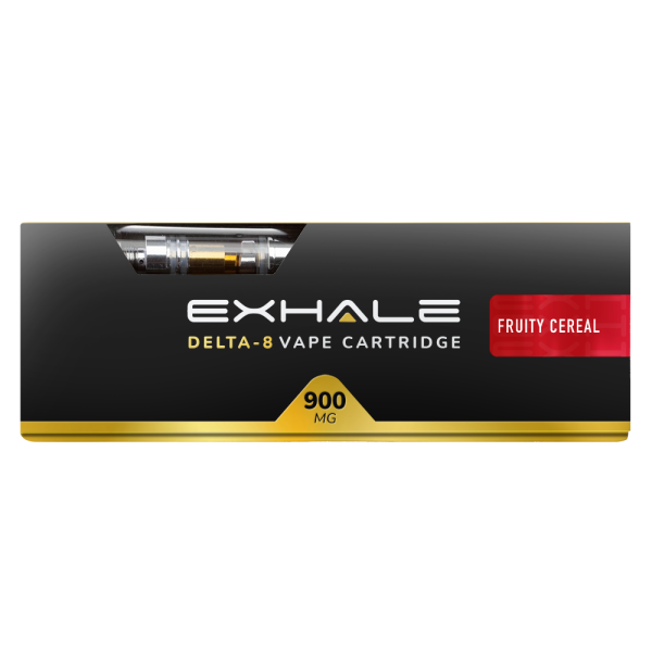 Delta-8 Exhale Vape-Cartridge Fruity-Cereal